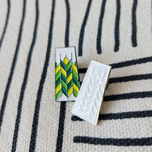 Load image into Gallery viewer, Saskatchewan Patchwork | Enamel Pin