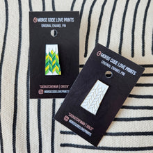 Load image into Gallery viewer, Saskatchewan Patchwork | Enamel Pin