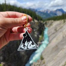 Load image into Gallery viewer, Mountain | Enamel Keychain