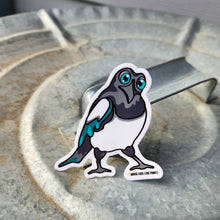 Load image into Gallery viewer, Mystified Magpie | Vinyl Sticker