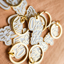 Load image into Gallery viewer, One Day at a Time | Enamel Keychain