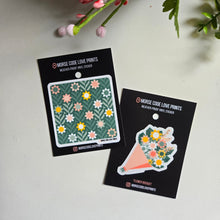 Load image into Gallery viewer, Flower Quilt | Vinyl Sticker