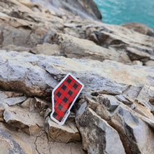 Load image into Gallery viewer, Alberta Buffalo Plaid | Vinyl Sticker