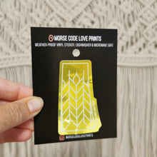 Load image into Gallery viewer, Saskatchewan Patchwork | Vinyl Sticker