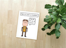 Load image into Gallery viewer, Dwight Age (&quot;The Office&quot;) | Birthday Card
