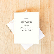 Load image into Gallery viewer, Narrator | Birthday Card