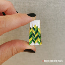 Load image into Gallery viewer, Saskatchewan Patchwork | Enamel Pin