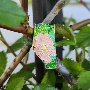 Alberta Wild Rose | Enamel Pin