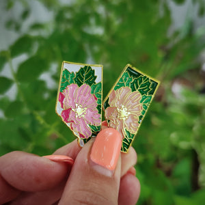 Alberta Wild Rose | Enamel Pin