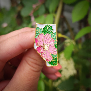 Alberta Wild Rose | Enamel Pin