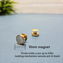 Load image into Gallery viewer, Magnetic Pin Backs | Transform your pins into magnets | Add-on
