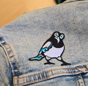 Magpie | Embroidered Patch