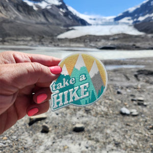 Take a Hike | Teal | Embroidered Patch