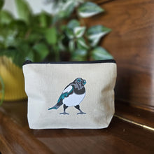 Load image into Gallery viewer, Magpie | Canvas Zipper Pouch
