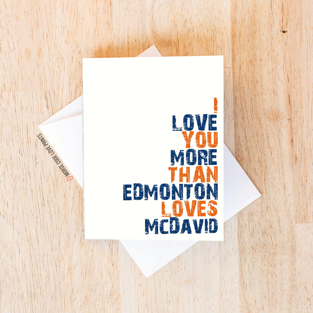 McDavid | Love Greeting Card