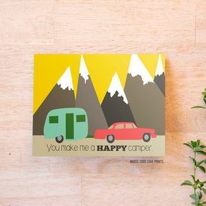 Happy Camper | Love Card