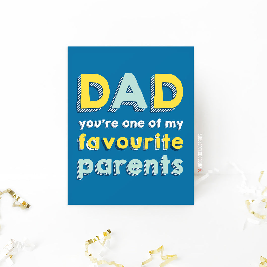 Favourite | Father's Day | Holiday Card
