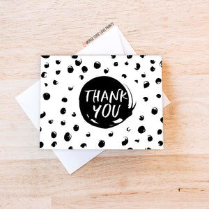 Thank You Dots | Thank You Card
