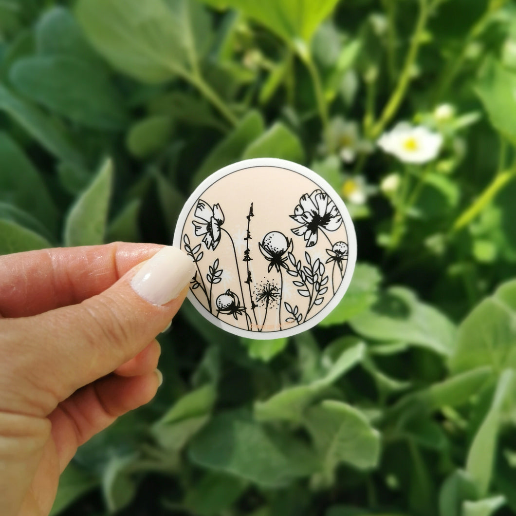 Wildflowers | Vinyl Sticker