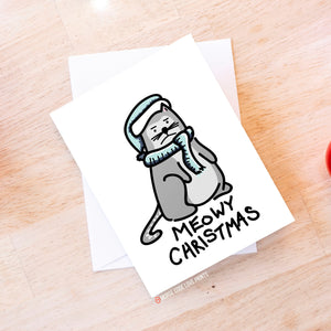 Meowy Christmas | Holiday Card