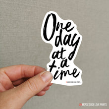 Load image into Gallery viewer, One Day at a Time | Vinyl Sticker
