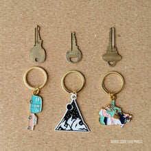 Load image into Gallery viewer, Happy Camper | Enamel Keychain
